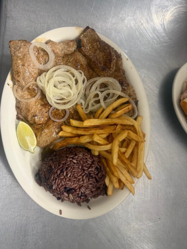 Grilled Pork Steak